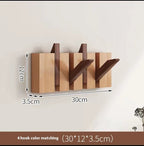 Solid Wood Piano Keys Hook Punch-free