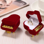 Europe Type Acts The Role Of Article Receives Box Piano Ring Box