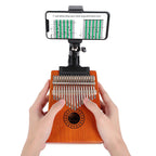 Plastic carlimba thumb piano guitar head phone holder