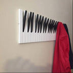 Wooden Piano Keyboard Shape Hook Hanger