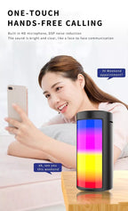 Wireless Bluetoot Melody Led Colored Lamp Card Speaker