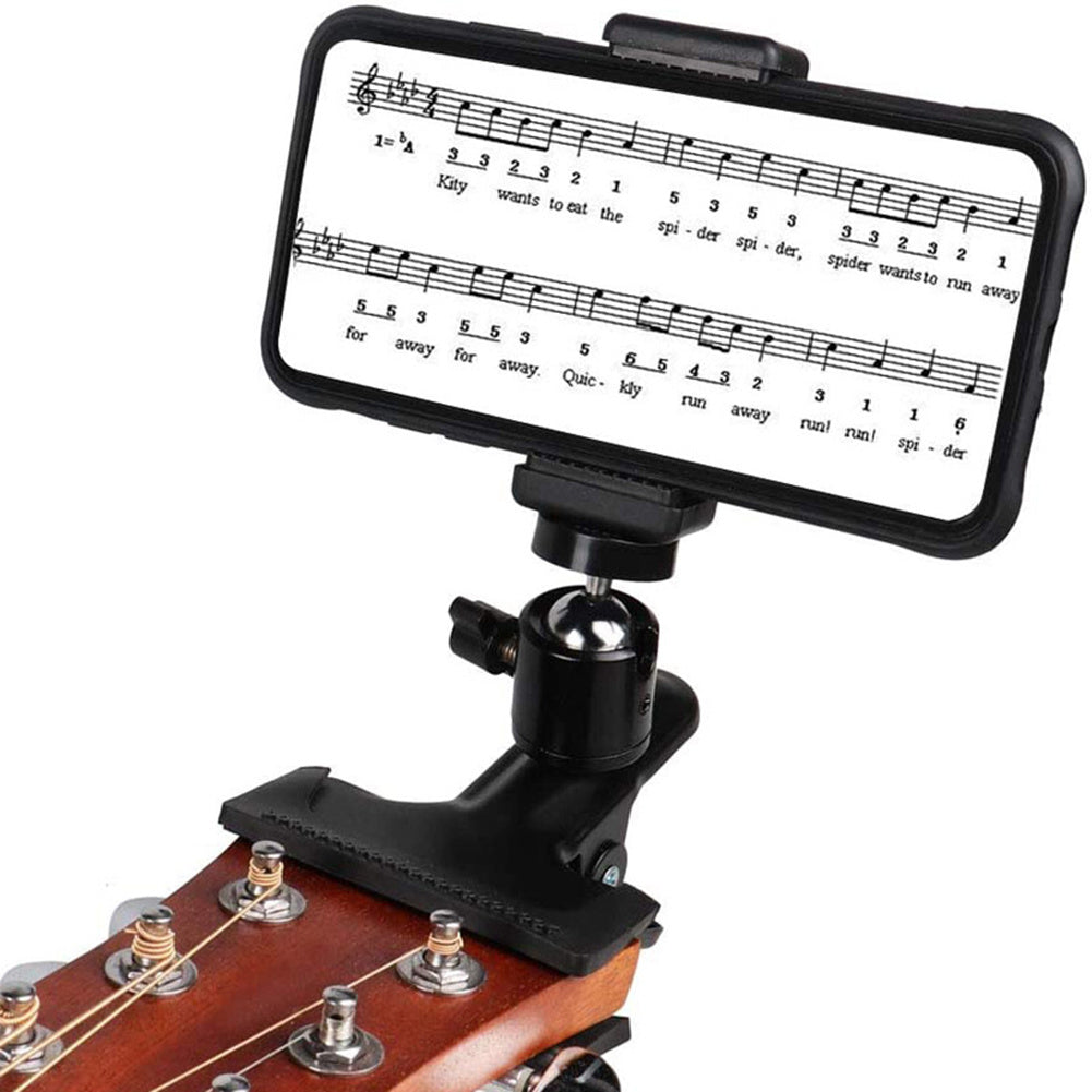 Plastic carlimba thumb piano guitar head phone holder