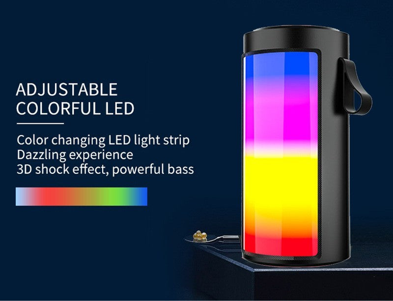 Wireless Bluetoot Melody Led Colored Lamp Card Speaker