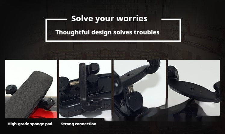 Height Adjustable Violin Plastic Shoulder Rest Shoulder Pad Piano Holder