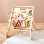 Multifunctional Music Station Trolley Children's Early Education Percussion Piano Wind Chimes Drum Kit