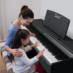 88 Key Standard Heavy Hammer Keyboard, Upright Black Electric Piano, AM Not Sold