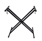 X-type Adjustable Double-tube Electronic Organ Rack Double-tube Keyboard Stand