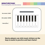 Mini Little Piano Pattern Calendar World Famous Songs Advanced Sense